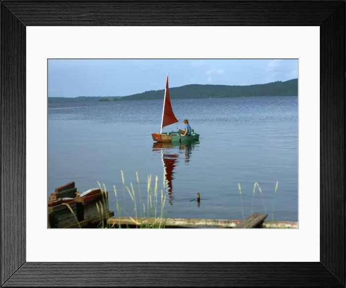 Framed Print : Saynatsalo island on Lake Paijanne in August Framed Print : Saynatsalo island on Lake Paijanne in August