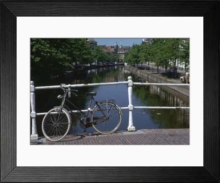 Framed Print : The Rapenburg in Leiden Framed Print : The Rapenburg in Leiden