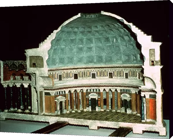 Model of the Pantheon, 1st century