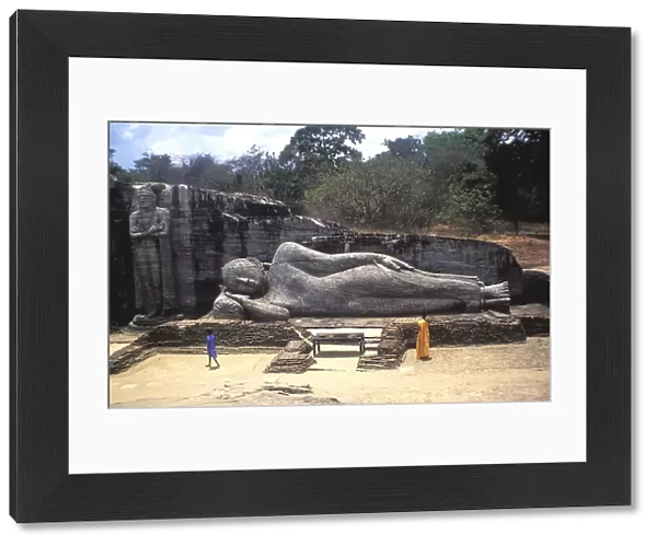 Reclining Buddha, Gal Vihare, Sri Lanka