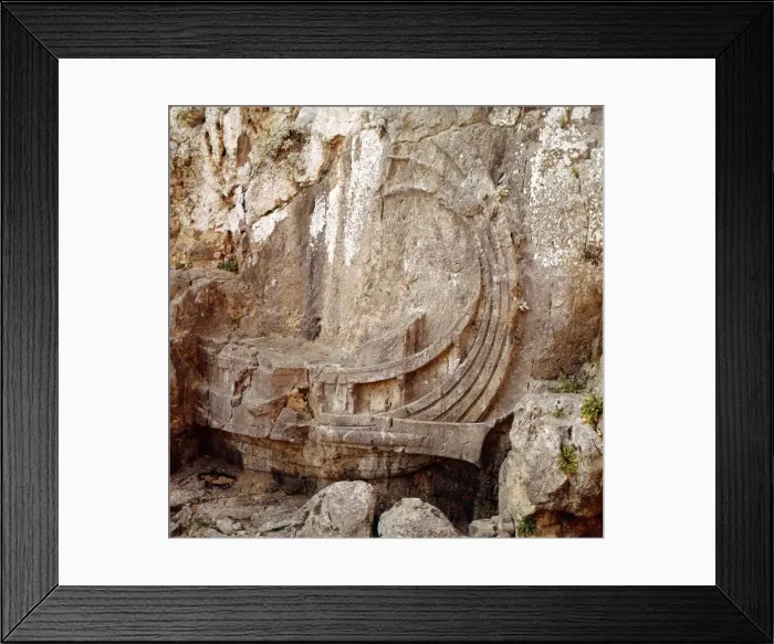 Framed Print : Detail of Greek Ship with Large Steering Oar, Relief Carving 2nd century BC Framed Print : Detail of Greek Ship with Large Steering Oar, Relief Carving 2nd century BC