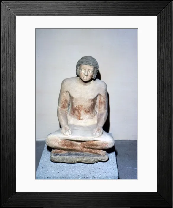 Framed Print : Egyptian Scribe Old Kingdom, 2400BC-2000 BC Framed Print : Egyptian Scribe Old Kingdom, 2400BC-2000 BC