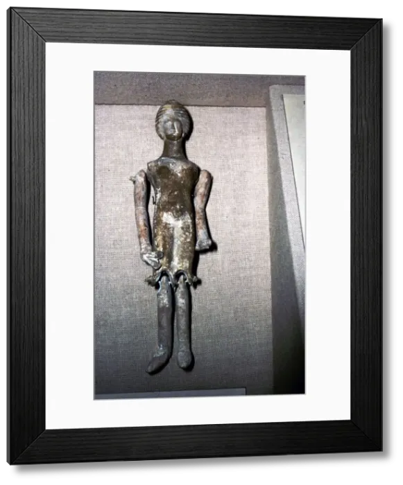 Framed Print : Terracotta Corinth Doll, 350 BC Framed Print : Terracotta Corinth Doll, 350 BC