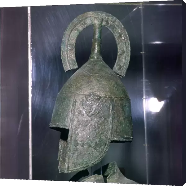Bronze Helmet of Hoplite, 7th century BC
