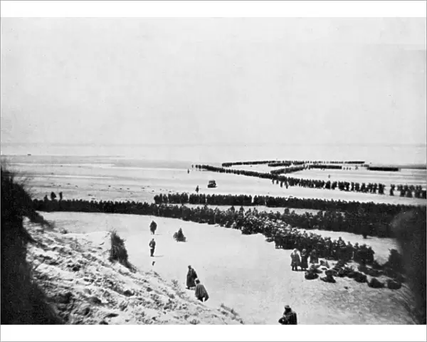 British retreat from Dunkirk, World War 2, 1940