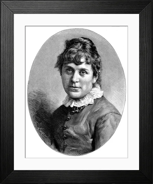 Framed Print : Catherine (Kate) Greenaway (1845-1901), English artist and illustrator Framed Print : Catherine (Kate) Greenaway (1845-1901), English artist and illustrator