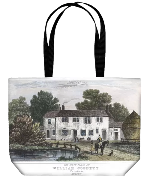 The house at Farnham, Kent, in which William Cobbett was born, 1763 (1834)