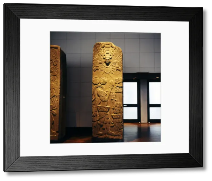 Framed Print : Priest Makes Offering to Mayan Sun God Framed Print : Priest Makes Offering to Mayan Sun God