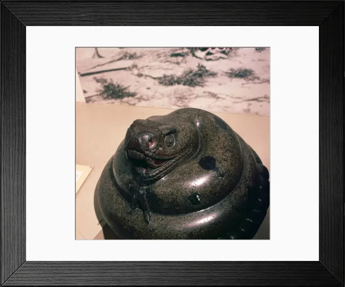 Framed Print : Snake Deity, Maya Culture, Mexico Framed Print : Snake Deity, Maya Culture, Mexico