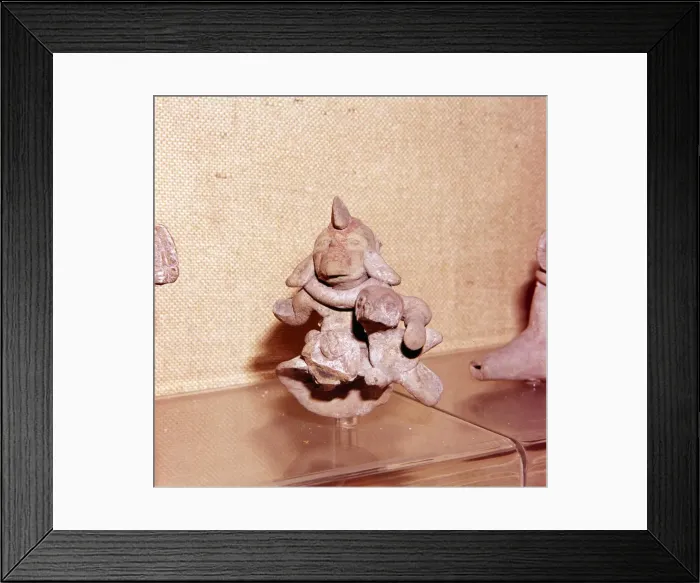 Framed Print : Mexican Terracotta Group, Pre-Columbian, from a grave, Aztec culture, 1300-1521 Framed Print : Mexican Terracotta Group, Pre-Columbian, from a grave, Aztec culture, 1300-1521