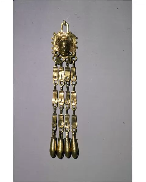 Gold Pendant, Mixtec, 1200-1521