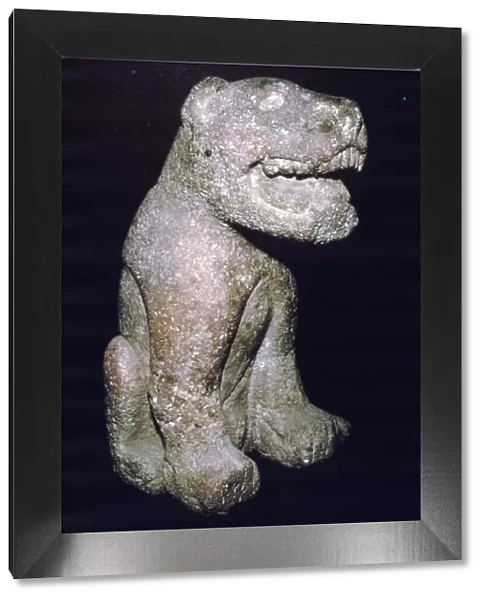 Aztec stonecarving of Jaguar, from Valley of Mexico, 1400-1521