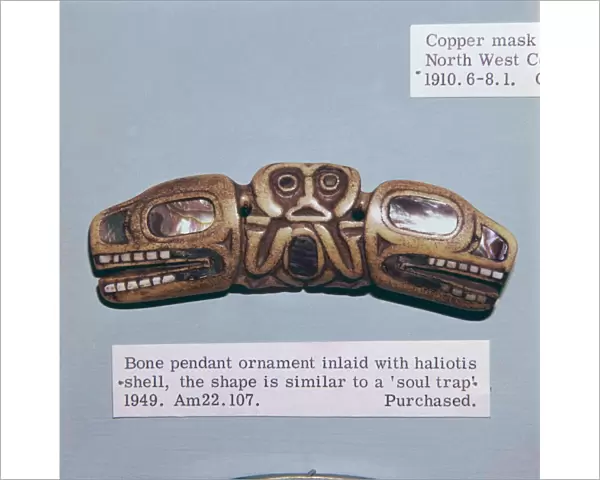 Pacific Northwest Coast Indian Haida Tribe, Soul Trap, used by a Shaman