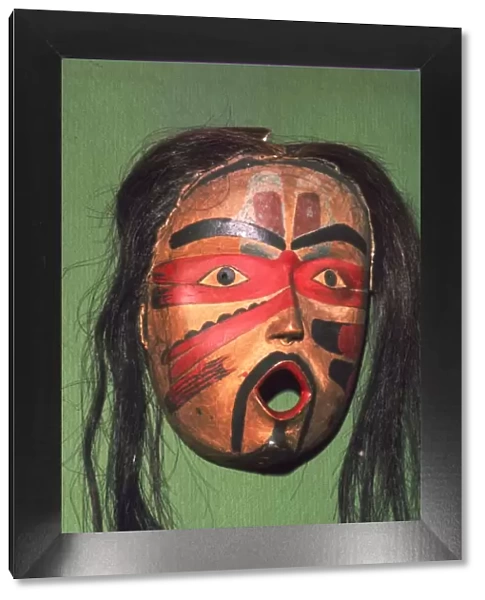 Kwakiutl Face-Mask, Pacific Northwest Coast Indian
