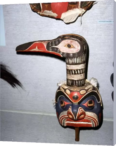 Kwakiutl Diver Mask, with beak, Pacific Northwest, North American Indian