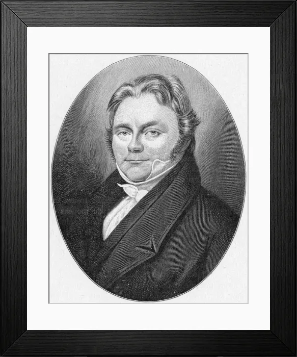 Framed Print : Jons Jacob Berezelius, Swedish chemist, c1890 Framed Print : Jons Jacob Berezelius, Swedish chemist, c1890