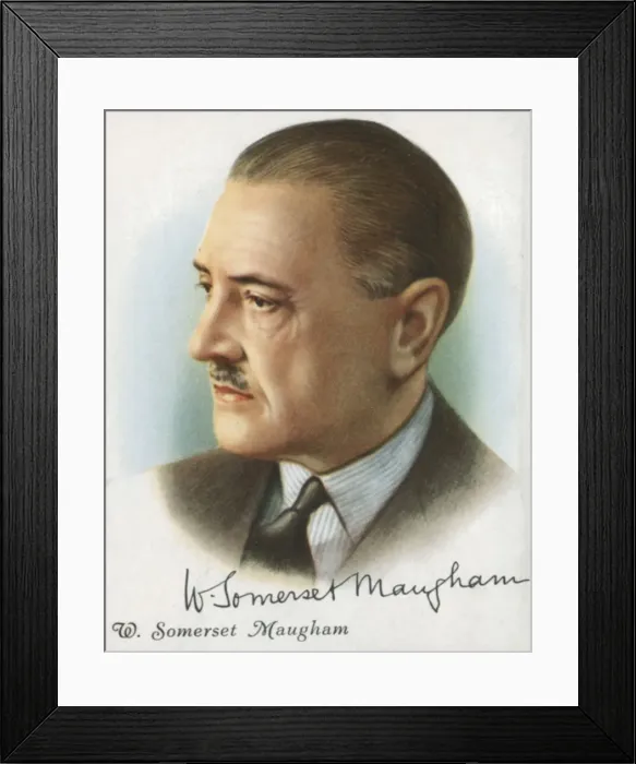 Framed Print : William Somerset Maugham, British author of novels, plays and short stories, 1927 Framed Print : William Somerset Maugham, British author of novels, plays and short stories, 1927