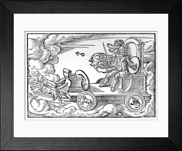 Framed Print : Mars, Roman god of war, 1569 Framed Print : Mars, Roman god of war, 1569