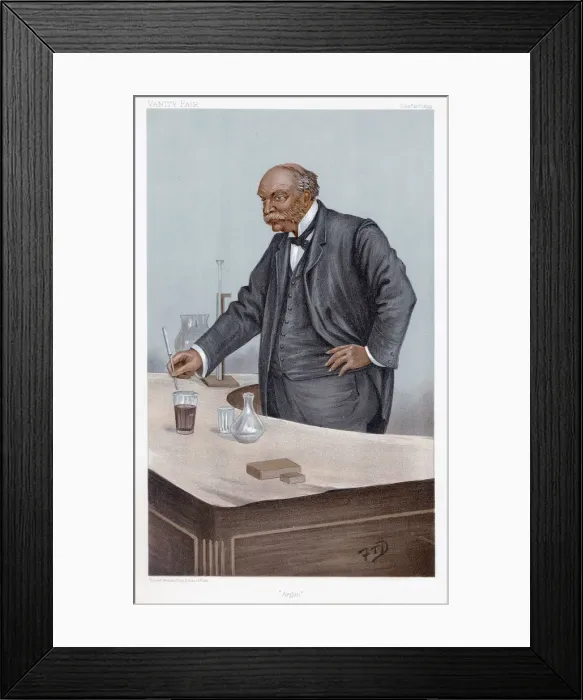 Framed Print : John William Strutt, 3rd Baron Rayleigh, British scientist, 1899 Framed Print : John William Strutt, 3rd Baron Rayleigh, British scientist, 1899