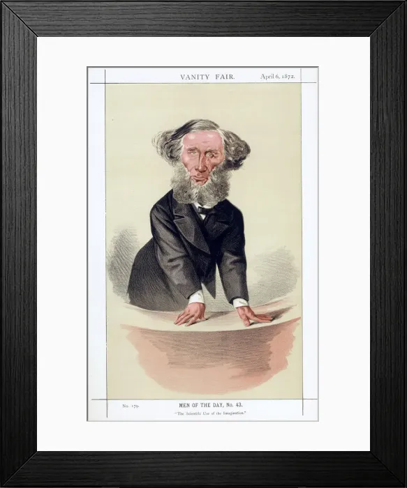 Framed Print : John Tyndall, Irish-born British physicist, 1872 Framed Print : John Tyndall, Irish-born British physicist, 1872