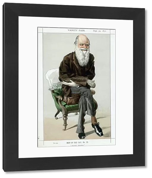 Charles Darwin, English naturalist, 1871