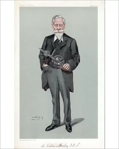 William Crookes, British physicist and chemist, 1903. Artist: Spy