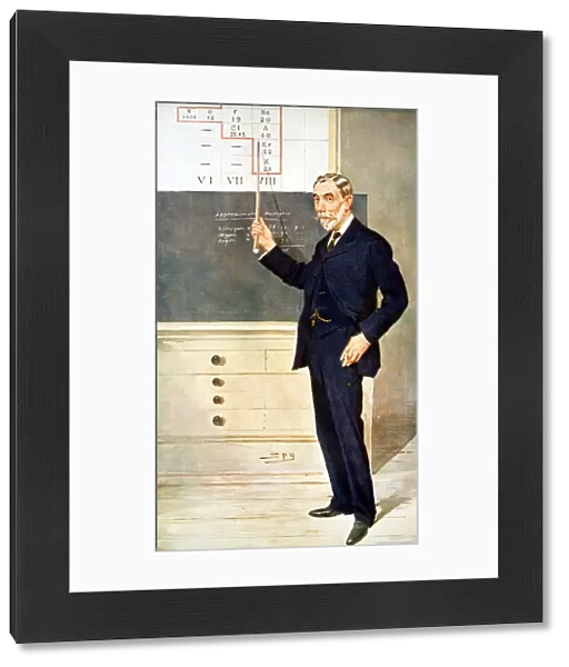 William Ramsay, Scottish chemist, 1908. Artist: Spy