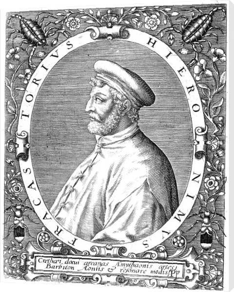 Girolamo Frascatoro, Italian physician, poet and astronomer, late 16th century. Artist: Theodor de Bry