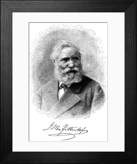 Framed Print : Max von Pettenkofer (1818-1901), German chemist and physician Framed Print : Max von Pettenkofer (1818-1901), German chemist and physician