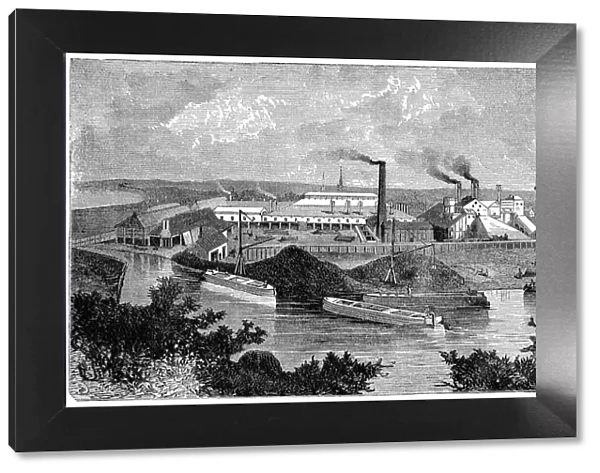 Phoenix Iron and Bridge Works, Phoenixville, Pennsylvania, USA, 1873