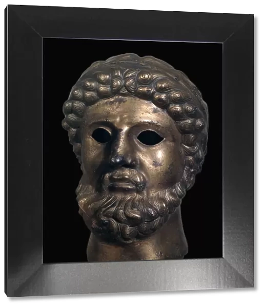 Romano-British bronze head, 2nd century