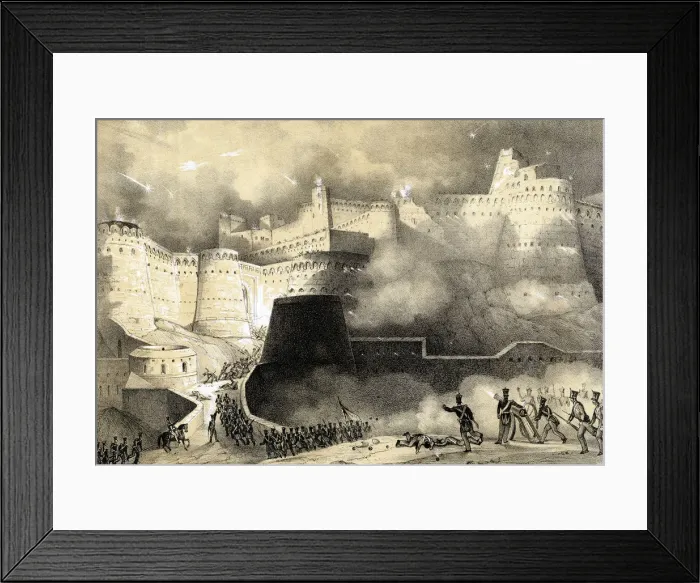Framed Print : Capture of Ghunzee by British forces, Second Anglo-Afghan War (1878-80), March 1880 Framed Print : Capture of Ghunzee by British forces, Second Anglo-Afghan War (1878-80), March 1880