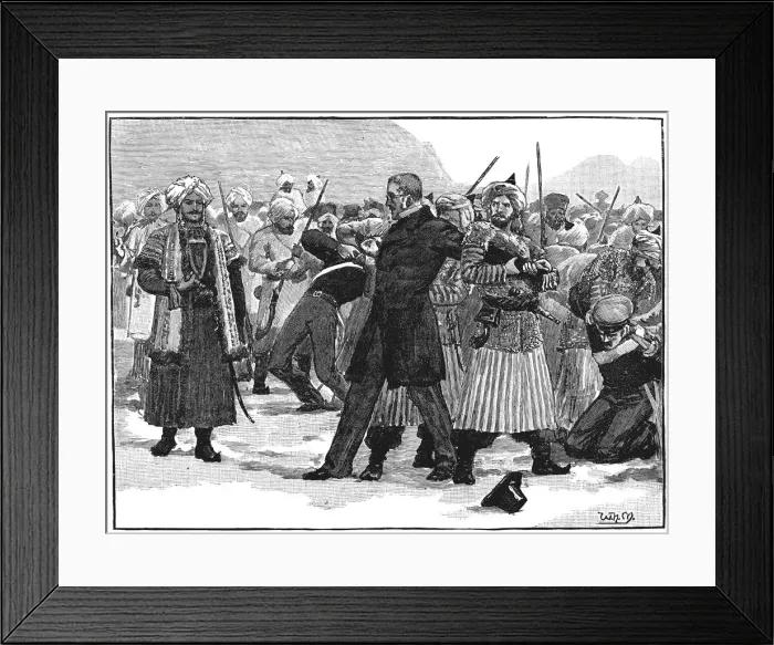 Framed Print : William McNaghten (1793-1841), captured and killed, First Anglo-Afghan War 1838-1842 Framed Print : William McNaghten (1793-1841), captured and killed, First Anglo-Afghan War 1838-1842
