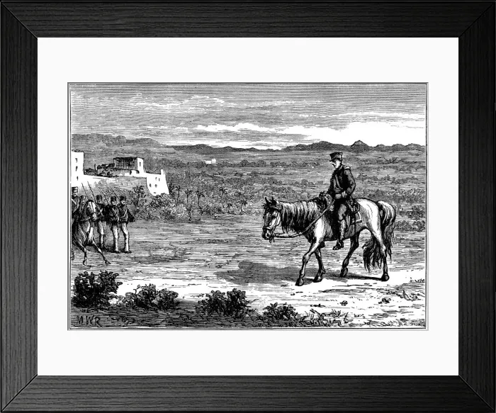Framed Print : First Anglo-Afghan War (1838-1842), c1885