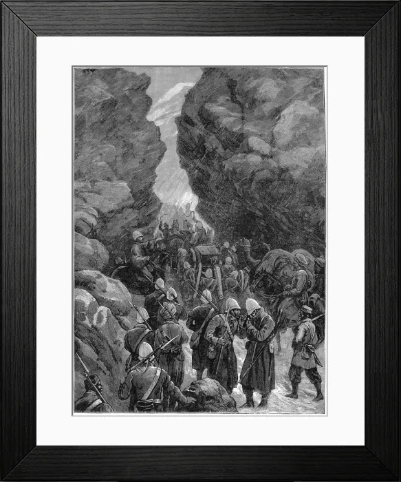 Framed Print : Second Anglo-Afghan War (1878-1880), 1880 Framed Print : Second Anglo-Afghan War (1878-1880), 1880
