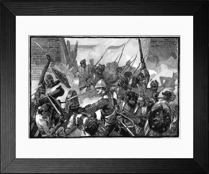 Framed Print : Second Anglo-Afghan War (1878-1880), c1885 Framed Print : Second Anglo-Afghan War (1878-1880), c1885