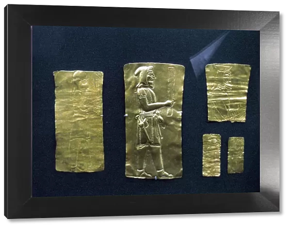 Gold plaques from the Oxus treasure, Achaemenid Persian, 5th-4th century BC