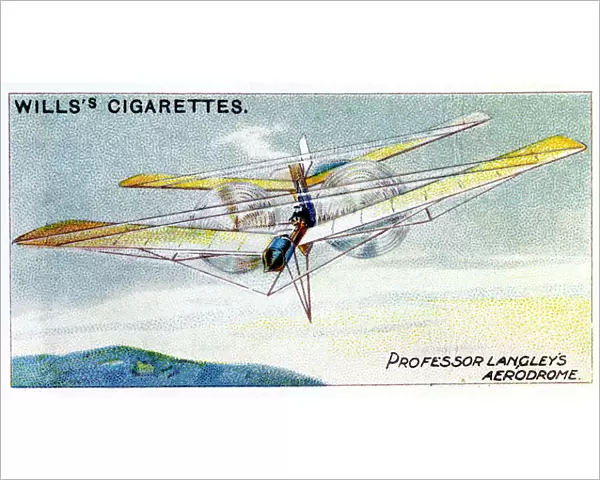 SP Langleys steam-powered model plane Aerodrome, c1896