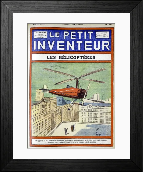 Framed Print : Autogiro, designed by Spanish engineer Juan de la Cierva, 1928 Framed Print : Autogiro, designed by Spanish engineer Juan de la Cierva, 1928