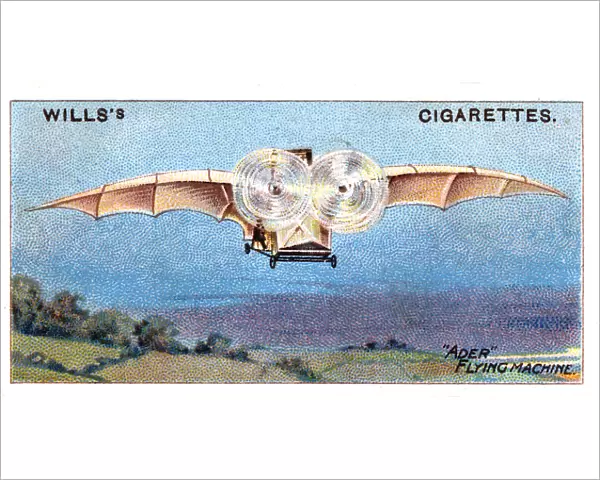 Aders flying bird Eole ( Aole ), 1890 (c1910)