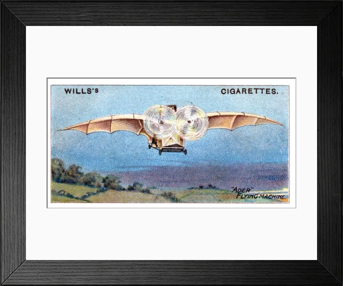 Framed Print : Aders flying bird Eole ( Aole ), 1890 (c1910) Framed Print : Aders flying bird Eole ( Aole ), 1890 (c1910)