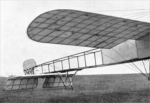 Bleriot monoplane used by the British army, 1914