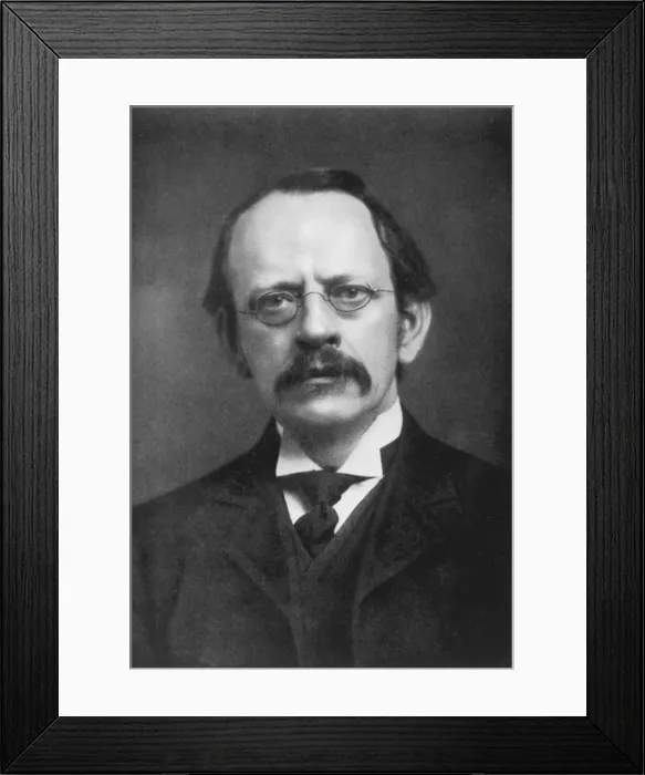 Framed Print : JJ Thomson, British physicist, c1896-c1915 Framed Print : JJ Thomson, British physicist, c1896-c1915