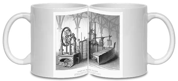 Siebe and Harrisons patent ice-making machine, 1862
