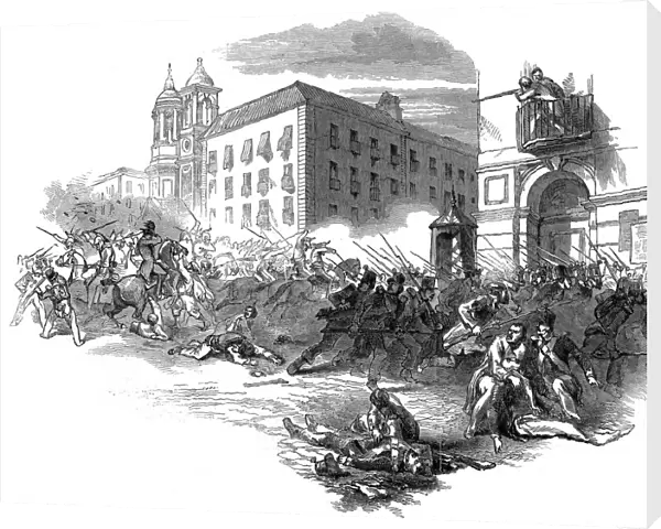 Disturbances in Madrid, Revolution in Spain, 1848
