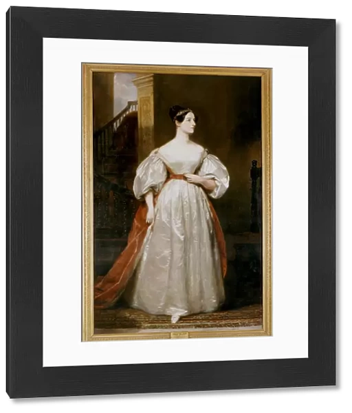 Countess Augusta Ada Lovelace (1815-1852), English mathematician and writer. Artist: Margaret Carpenter
