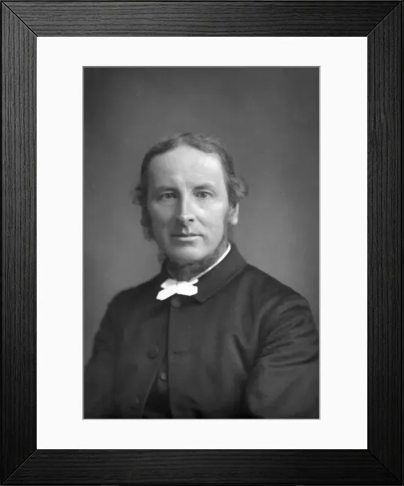 Framed Print : Edwin Abbott (1838-1926), English educationalist and theologian, c1895 Framed Print : Edwin Abbott (1838-1926), English educationalist and theologian, c1895