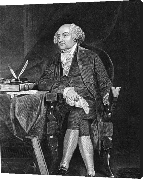 John Adams (1735-1826), second President of the USA (1797-1801)