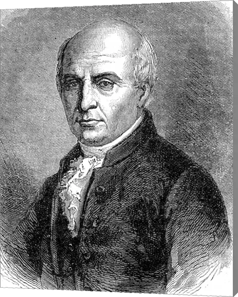 Michel Adanson (1727-1806), French botanist and naturalist, c1880