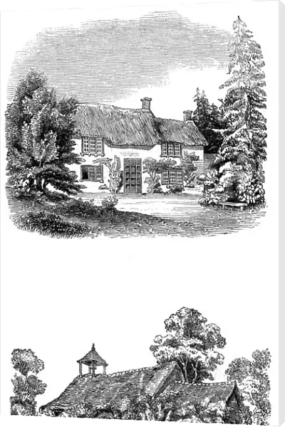 Joseph Addisons birthplace at Milston near Amesbury, Wiltshire